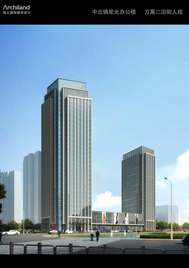 Ariva Tianjin Zhongbei Hotel&Serviced Apartment Eksteriør billede